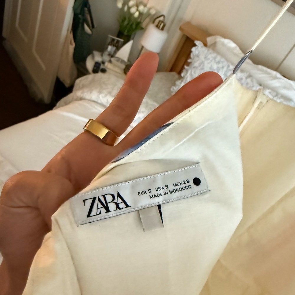 Zara Boho graphic bubble dress - Picture 3 of 3